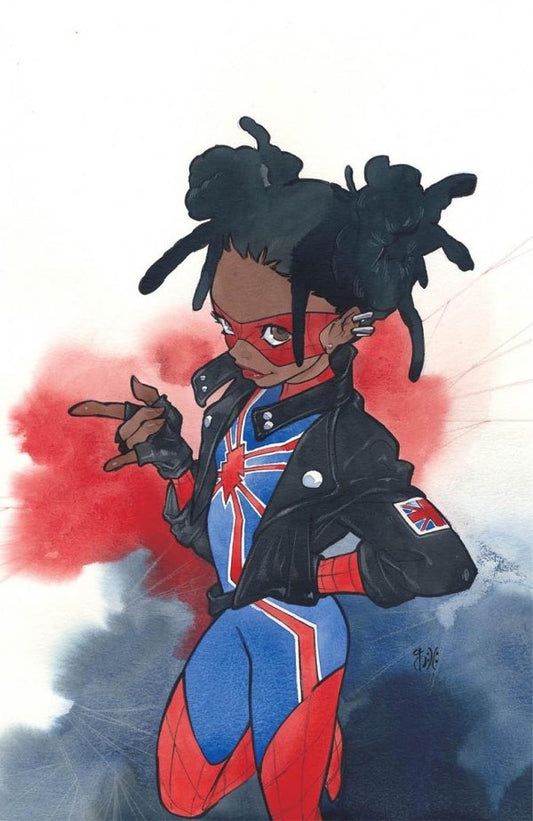 Edge of Spider-Verse #2 616 Comics / Antihero Gallery Peach Momoko Virgin Variant
