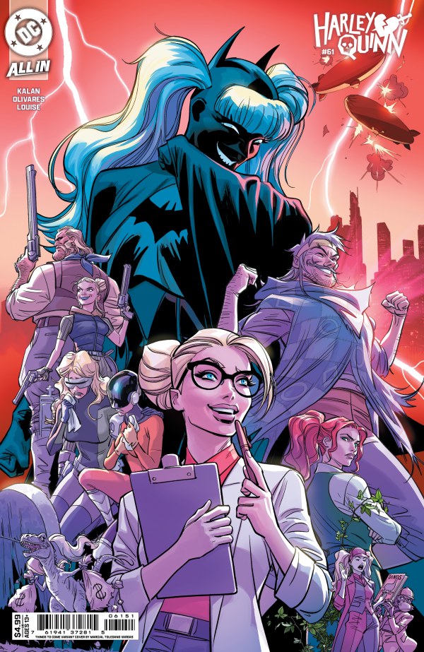 Harley Quinn #61 Cover E Marcial Toledano Vargas Things to Come Variant