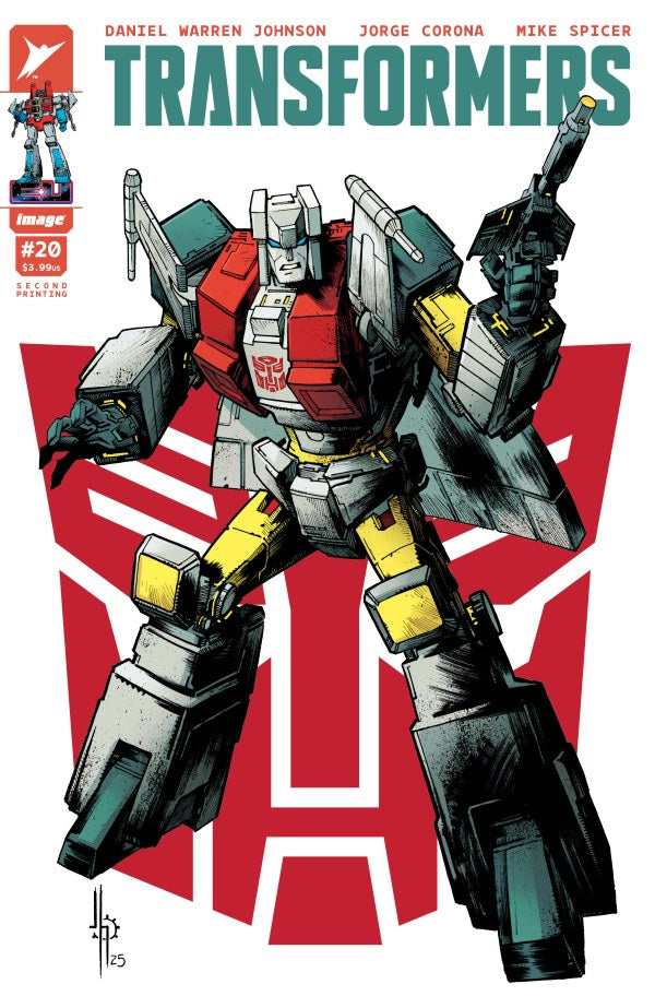 Transformers #20 2nd Printing Jason Howard Silverbolt