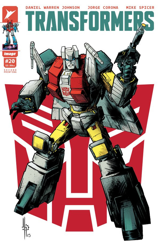 Transformers #20 2nd Printing Jason Howard Silverbolt