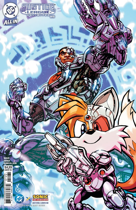 PRE ORDER: Justice League Unlimited #19 Cover F Carlos D'Anda DC X Sonic Variant