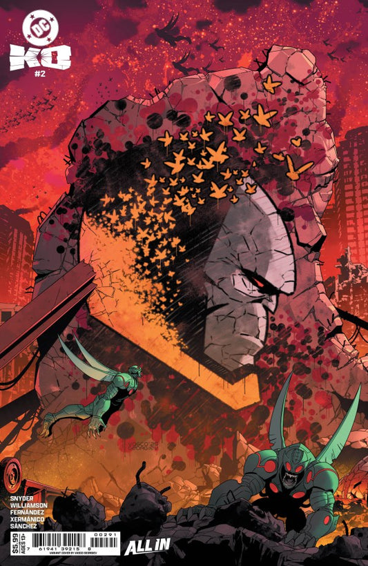 DC K.O. #2 Cover F Vasco Georgiev Darkseid Variant