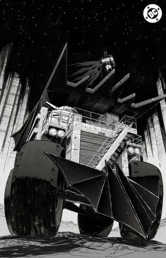 Absolute Batman 2025 Annual #1 3rd Printing Nick Dragotta Black & White Foil Virgin Variant