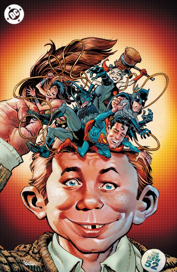 Mad About DC #1 Cover D Dan Panosian Foil Virgin Variant