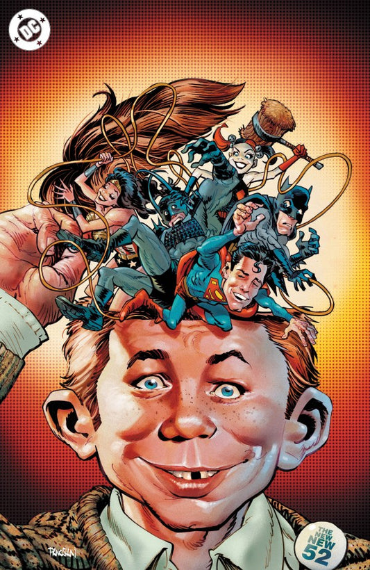 Mad About DC #1 Cover D Dan Panosian Foil Virgin Variant