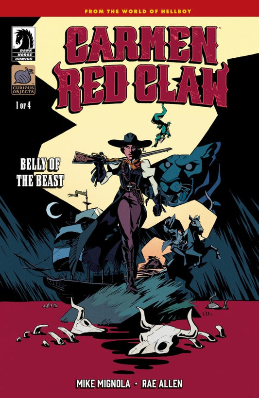 Carmen Red Claw: Belly of the Beast #1 cvr A by Rachel Allen Everett