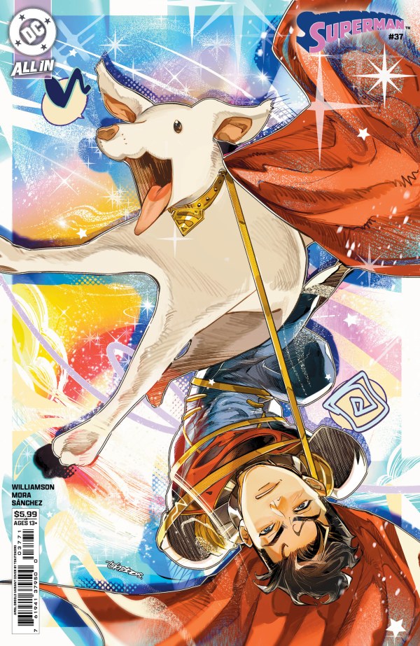 Superman #37 Cover F Tokitokoro April Drools Variant
