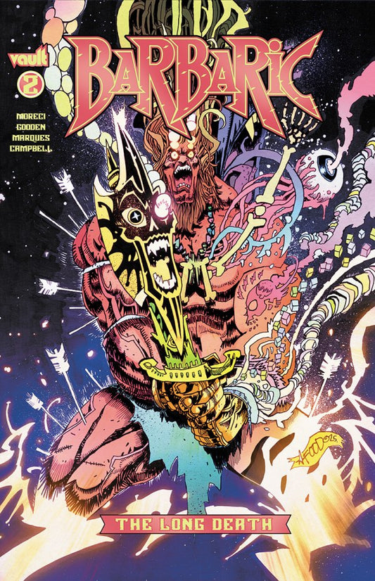 Barbaric: The Long Death #2 Cover B Jim Mahfood Variant