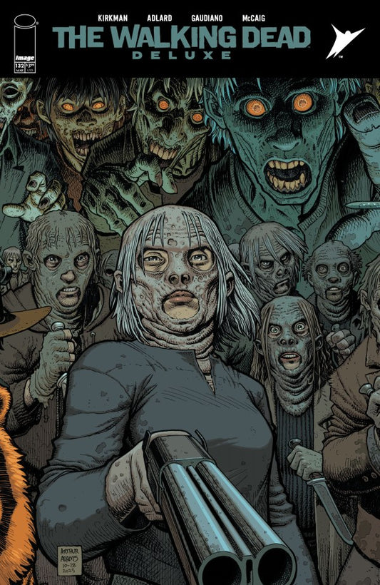 The Walking Dead Deluxe #132 Cover D Arthur Adams Connecting Variant