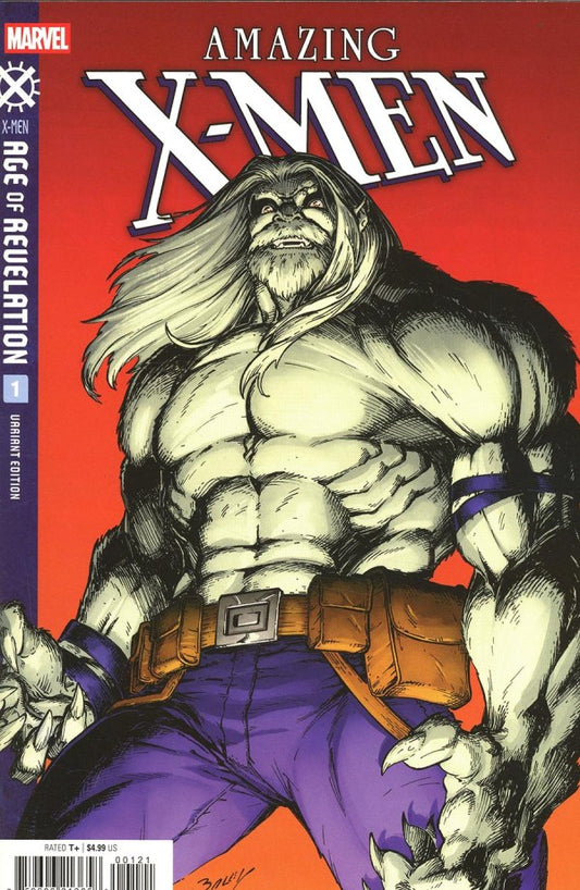 AMAZING X-MEN #1 MARK BAGLEY BEAST VARIANT [AOR]