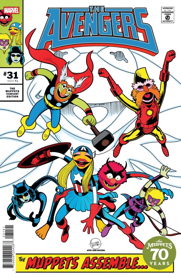 The Avengers #31 Luciano Vecchio Muppets Variant
