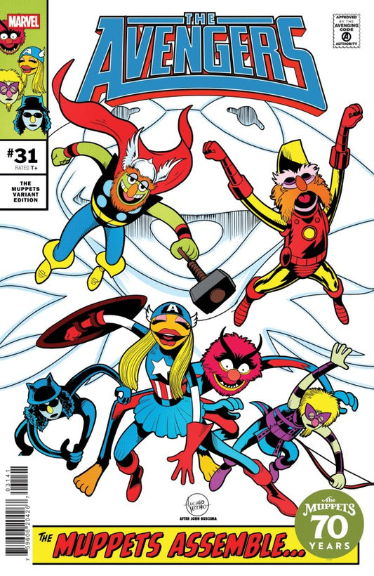 The Avengers #31 Luciano Vecchio Muppets Variant