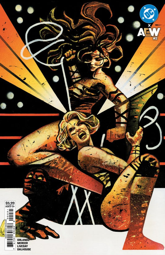 DC x AEW #2 Cover C Gian Galang Variant