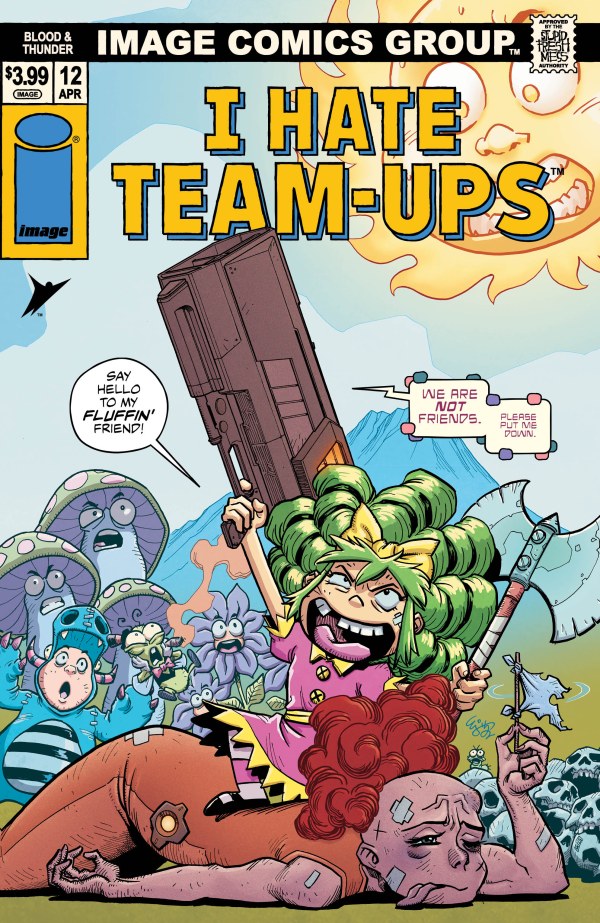 Blood & Thunder #12 Cover E E. J. Su I Hate Fairyland Team Up Variant
