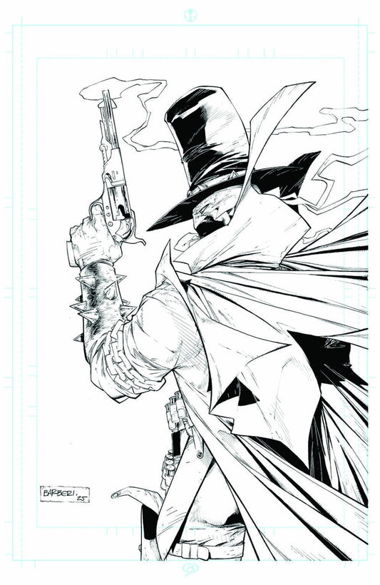 Gunslinger Spawn #56 Cover B Carlo Barberi Black & White Virgin Variant