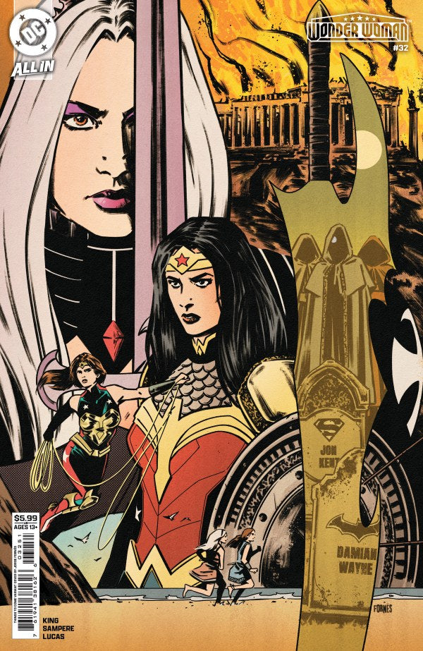Wonder Woman #32 Cover E Jorge Fornés Things to Come Variant