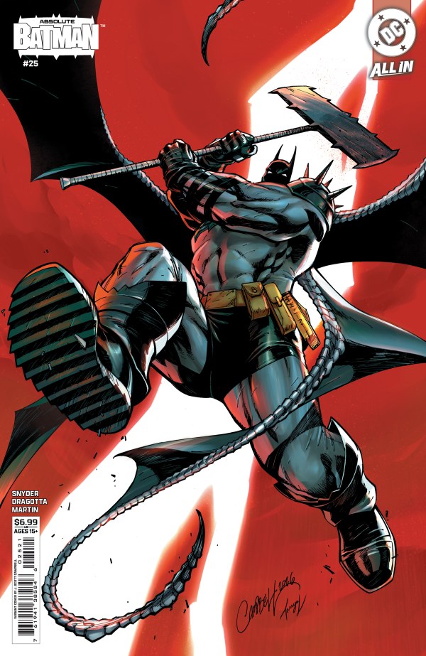 Absolute Batman #25 Cover B J. Scott Campbell Variant