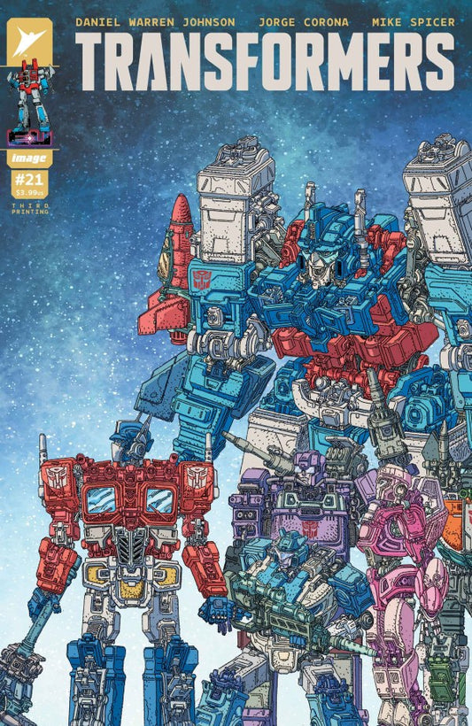 Transformers #21 3rd Printing Filya Bratukhin