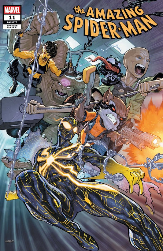 AMAZING SPIDER-MAN #11 JAVIER GARRON SPOILER VARIANT