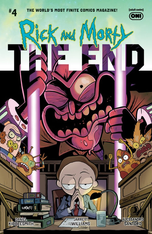 Rick and Morty: The End #4 Cover B Troy Little Variant