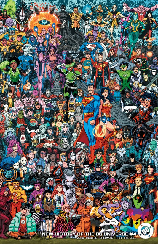 New History of the DC Universe #4 Cover D Scott Koblish Legacy Wraparound Connecting Variant