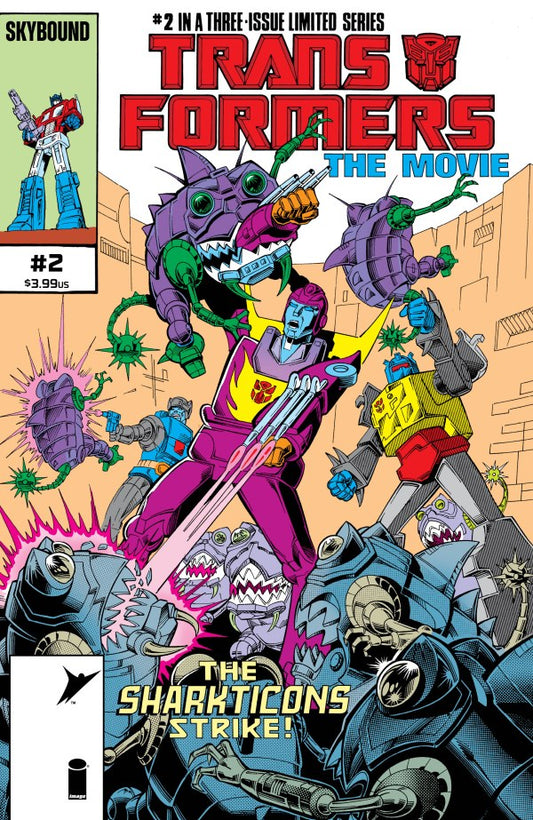 The Transformers: The Movie 40th Anniversary Edition #2 Cover B Don Perlin Variant