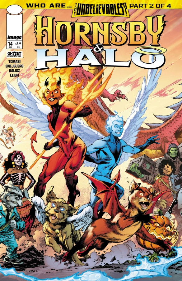 Hornsby & Halo #14 Cover B Ivan Reis Connecting Variant