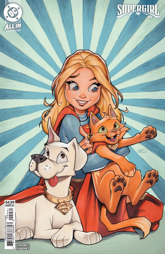 Supergirl #9 Cover B Chrissie Zullo Uminga Variant