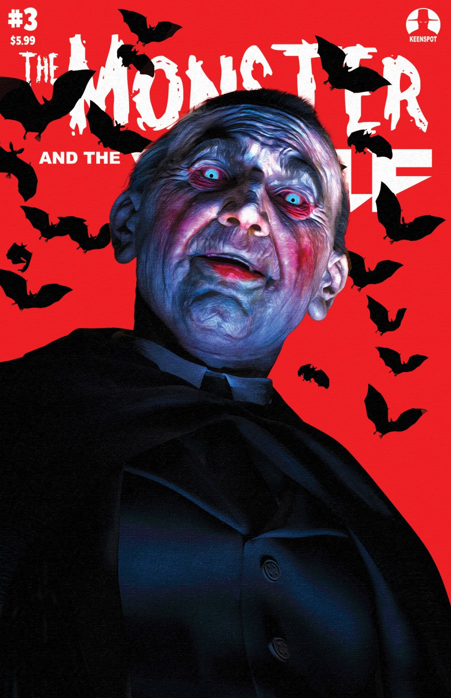 Mark Spears Monsters: The Monster and the Wolf #3 Cover C Mark Spears Lord of the Undead Variant
