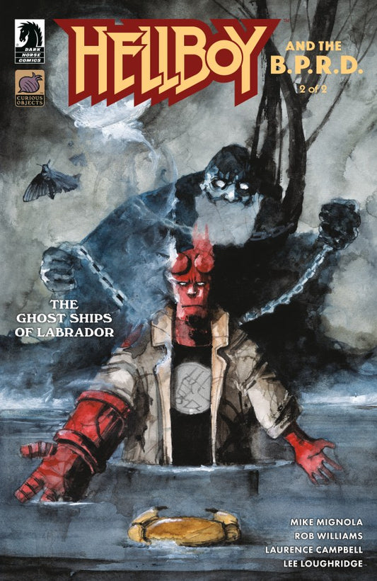 Hellboy and the B.P.R.D.: The Ghost Ships of Labrador #2 Cover B Daniele Serra Variant