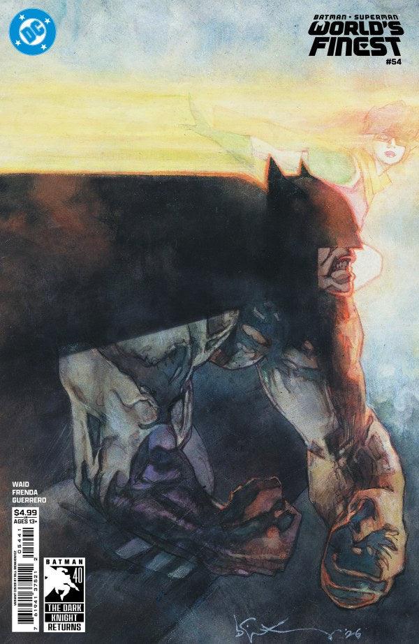 Batman / Superman: World's Finest #54 Cover D Bill Sienkiewicz Dark Knight Returns 40th Anniversary Variant