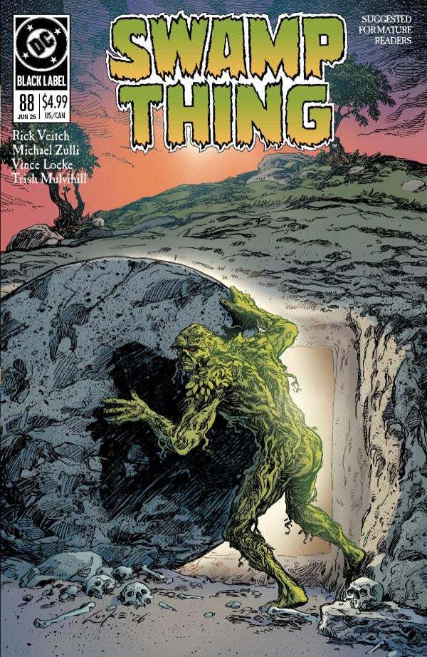 Swamp Thing 1989 #1 2nd Printing Vincent Locke