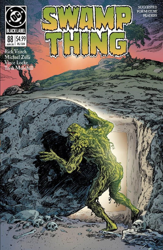 Swamp Thing 1989 #1 2nd Printing Vincent Locke