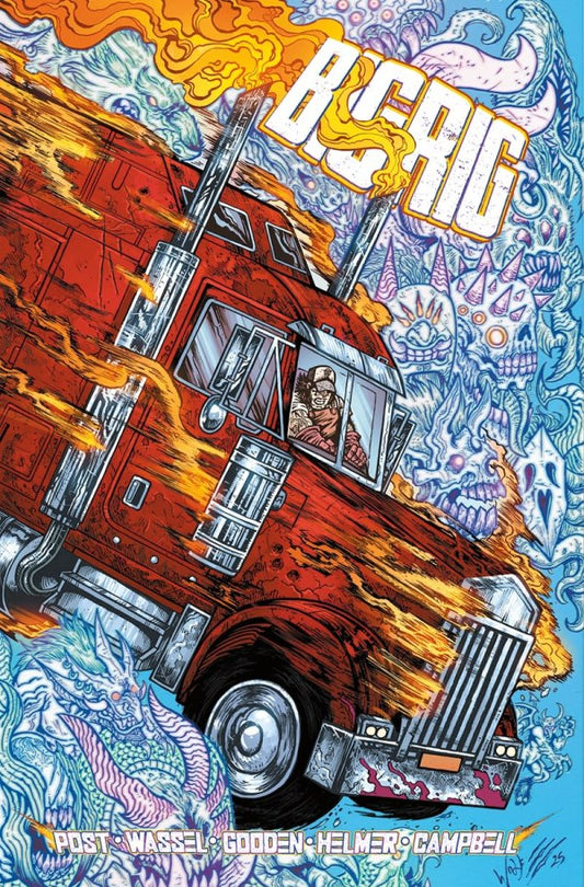 Post Malone's Big Rig #1 Cover B Maria Wolf Bundle Box Variant