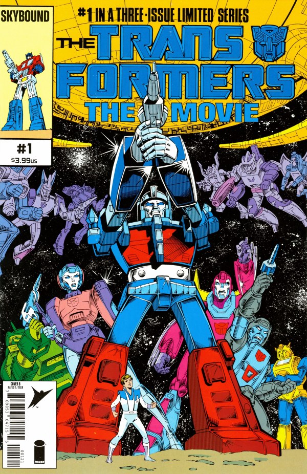The Transformers: The Movie 40th Anniversary Edition #1 Cover B Don Perlin Variant