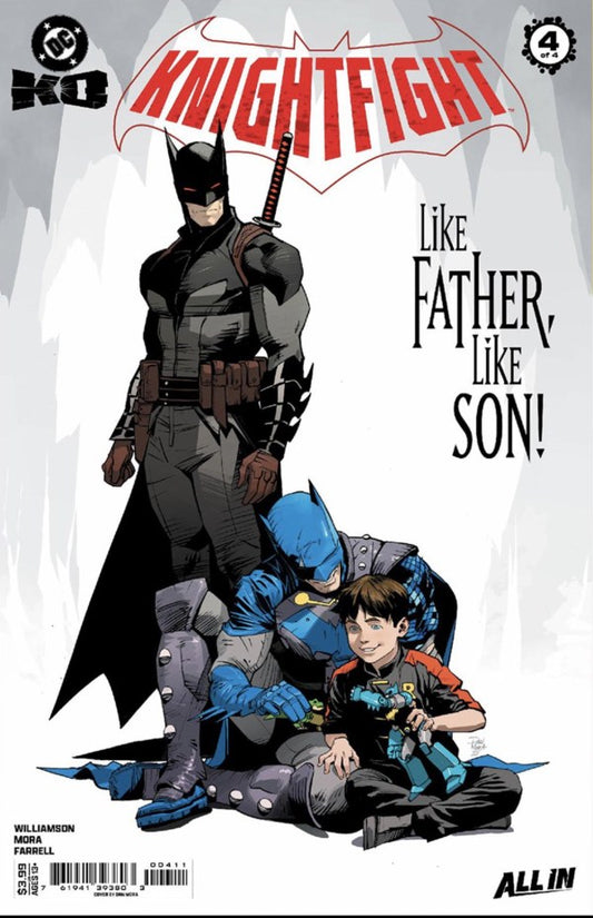 DC K.O.: Knightfight #4 cvr A by Dan Mora