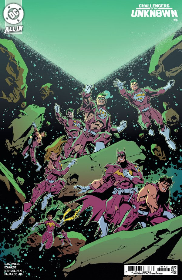 Challengers of the Unknown #4 Cover B Phil Hester Variant