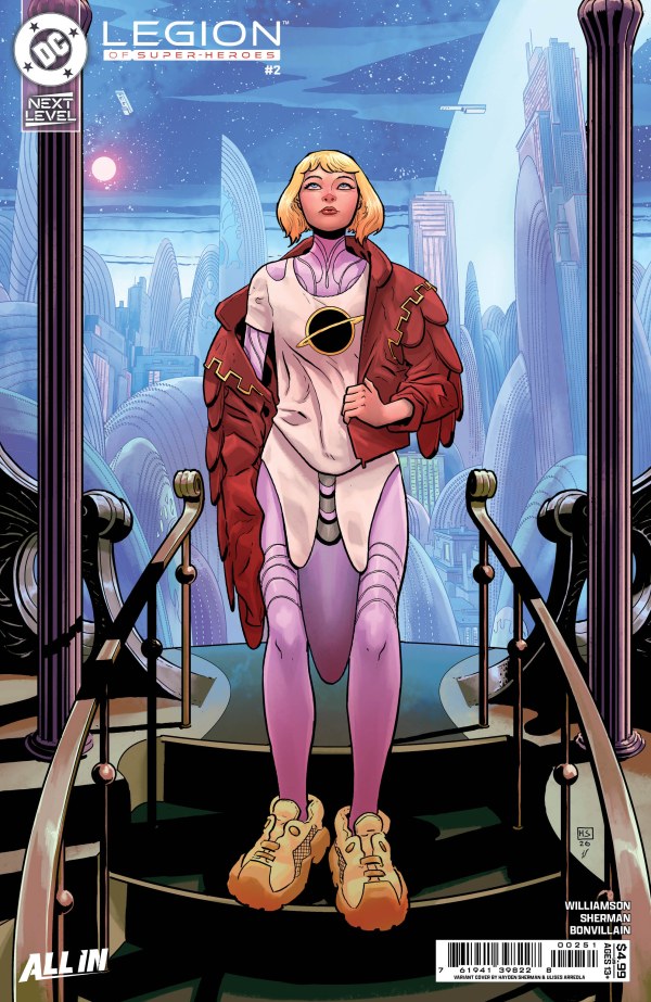 Legion of Super-Heroes #2 Cover E Hayden Sherman Variant