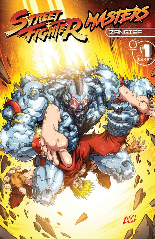 Street Fighter Masters: Zangief #1 Cover C 1:5 Don Figueroa Variant