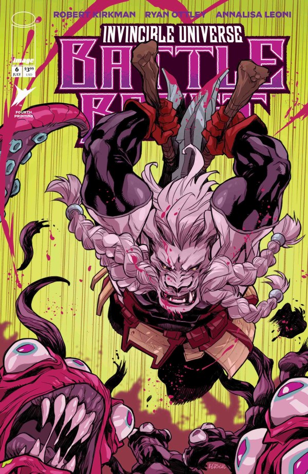 Invincible Universe: Battle Beast #6 4th Printing Karl Kerschl
