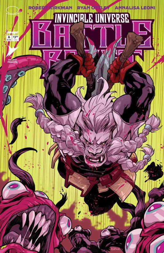 Invincible Universe: Battle Beast #6 4th Printing Karl Kerschl