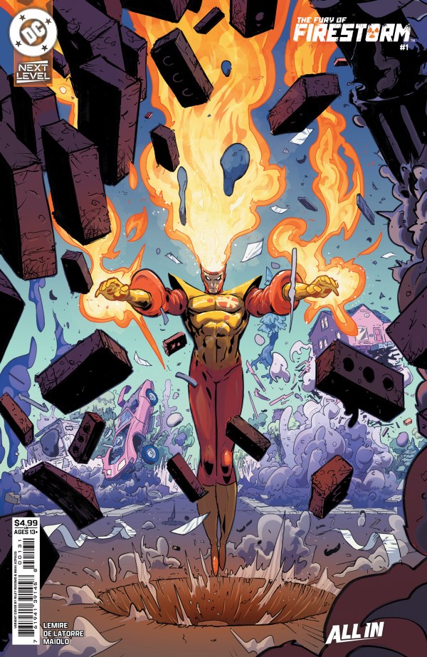 The Fury of Firestorm #1 Cover B Riley Rossmo Variant