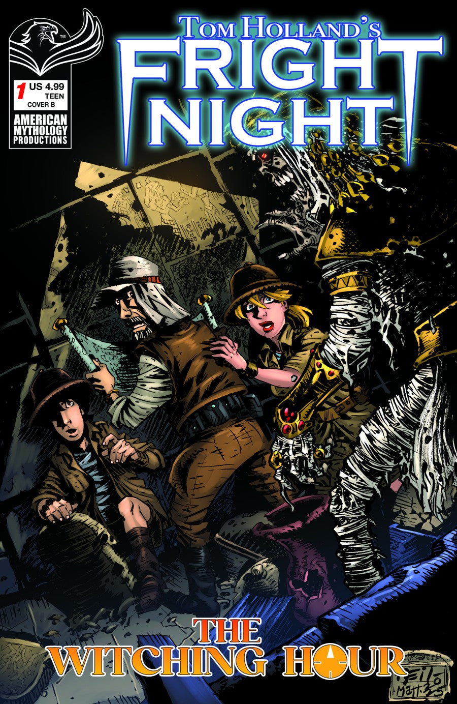 Tom Holland's Fright Night: The Witching Hour #1 Cover B Neil Vokes Variant
