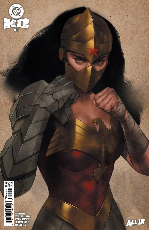 DC K.O. #2 Cover H Ben Oliver Face-Off Variant