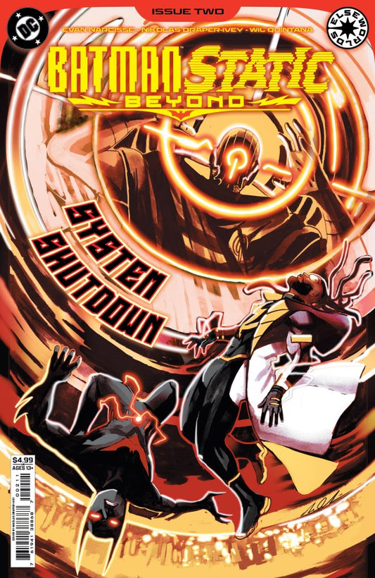 Batman / Static: Beyond #2 cvr A by Nikolas Draper-Ivey