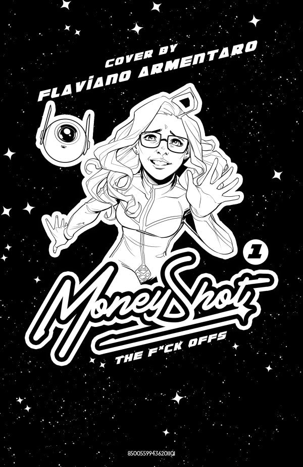Money Shot: The F*ck Offs #1 Cover J Flaviano Armentaro NSFW Black Bag Variant
