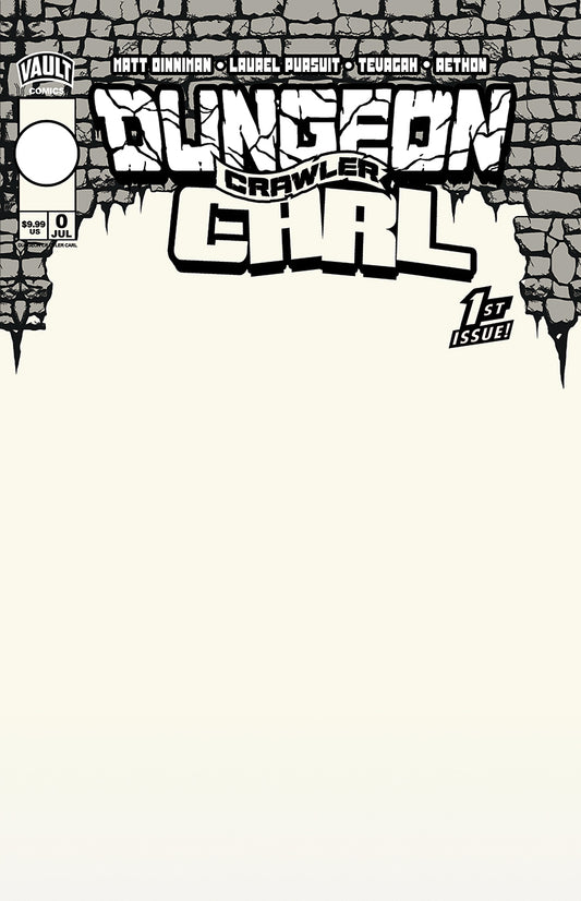 Dungeon Crawler Carl Special Edition #0 Cover E Blank Variant