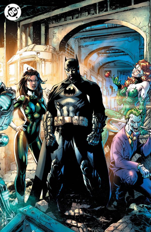 Batman #163 Cover M Jim Lee Foil Virgin Variant
