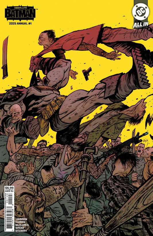 Absolute Batman 2025 Annual #1 3rd Printing Daniel Warren Johnson