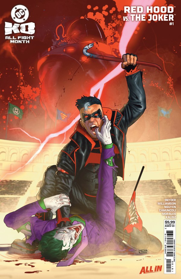 DC K.O.: The Joker vs. Red Hood #1 Cover E Taurin Clarke Variant